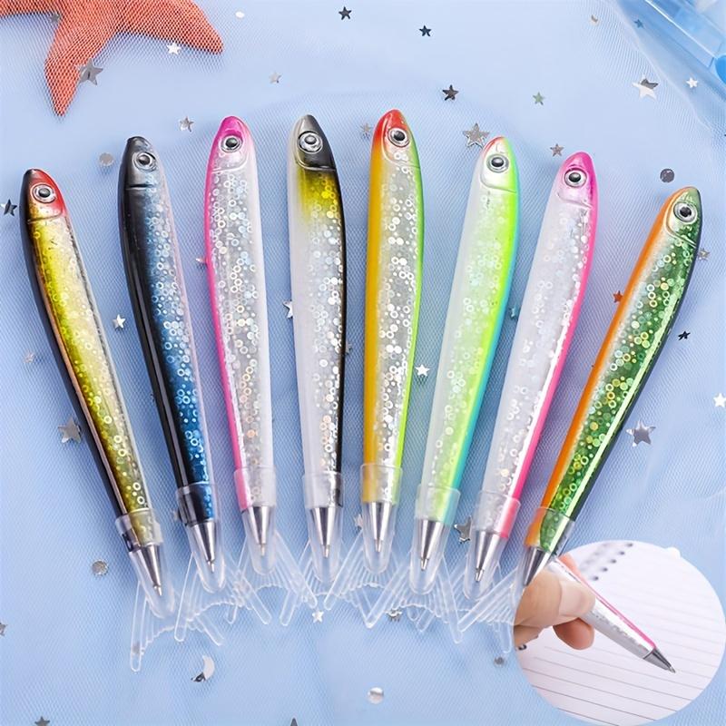 10pcs Random New Special Creative Fish Ballpoint Pen Ocean Signature for Stationery School Office Supply Writing Pen,  Weird Items,school Supplies