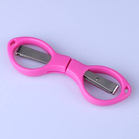 Skládací nůžky Ergonomický design Ostrý nůž Přenosné malé skládací řemeslné nůžky pro venkovní použití