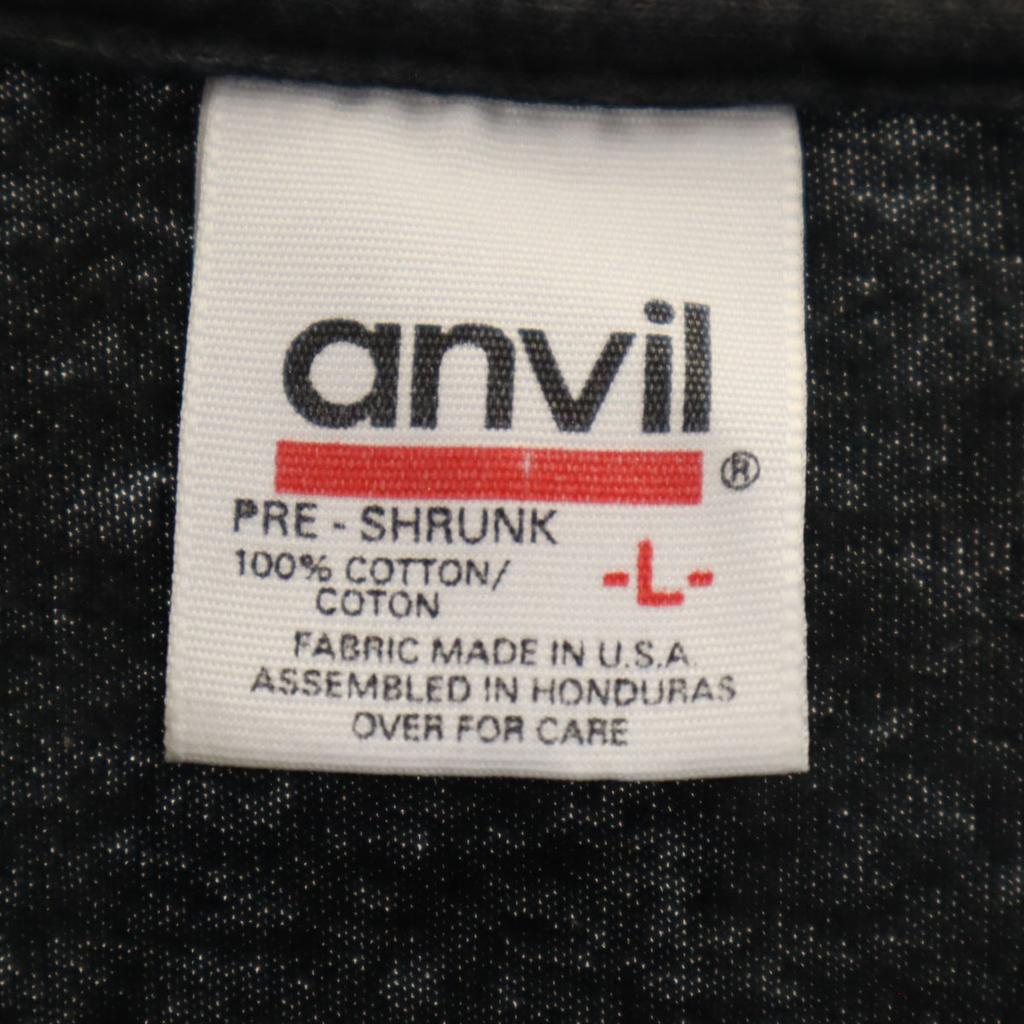 Anvil 90er Jahre Old Keith Haring Kurzarm T-Shirt L schwarz Keith Haring Herren Gebraucht