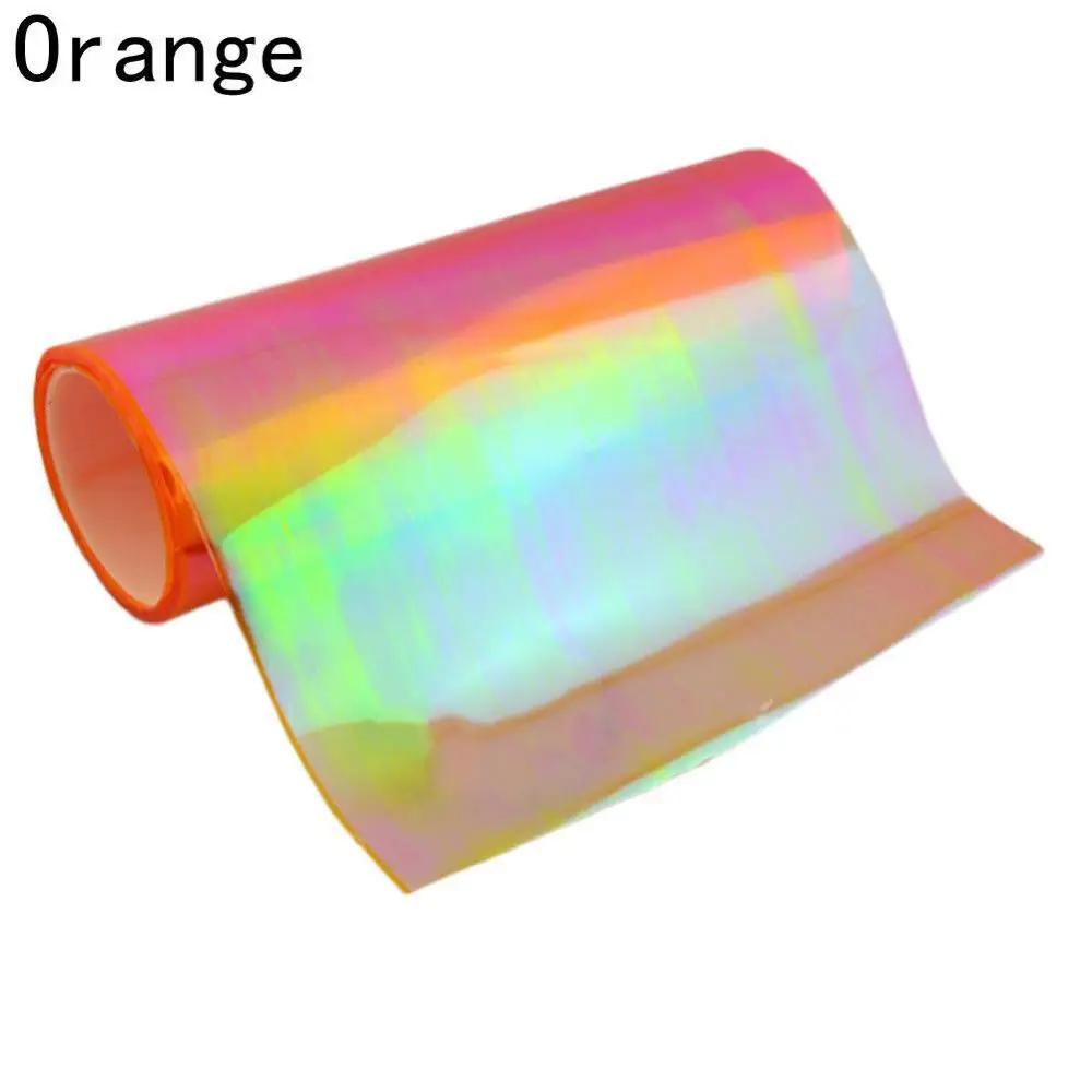 Car Body Headlight Film Self-Adhesive Vinyl Wrap Auto Headlight Fog Light Tint Film Waterproof Decoration Sticker Car Styling