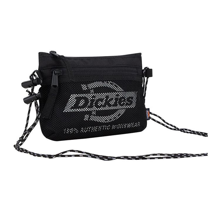 New Dickies Polyester Shoulder Bag, Crossbody Bag Mini Unisex Black DK008849BLK1