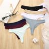 FINETOO 3 ks/sada G-string Bavlna Dámské spodní prádlo Kalhotky Tanga Dámské spodní prádlo Sexy kalhotky Spodní kalhotky Dívčí intimní prádlo Tanga S-XL