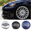 Car Sticker Car Wheel Rims Center Hub Cover Caps for Ford Mondeo Kuga Edge Escape Focus Explorer Fiesta Transit Ranger Fusion F1