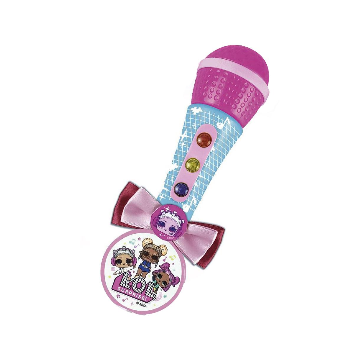 Toysphere Unisex Kids Karaoke Microphone Lol Surprise! Size 3