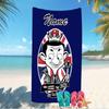 Customizable personalized beach towels Mr. Bean themed designs.Suitable for the beach, yoga, sports;ideal as beach accessories