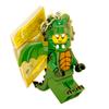 LEGO Figure Print Collection, Green Dragon Man Glow Keychain Building Blocks 1pcs KE224H KE224H