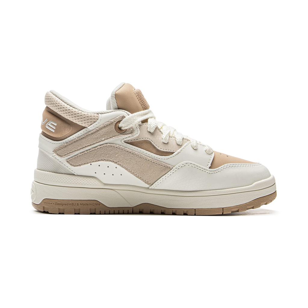 Li Ning Wave MID FLEECE Minimalist Style Versatile, Soft Rebound, Platform Height Increasing, Fleece Lined Comfortable AGCU160-3