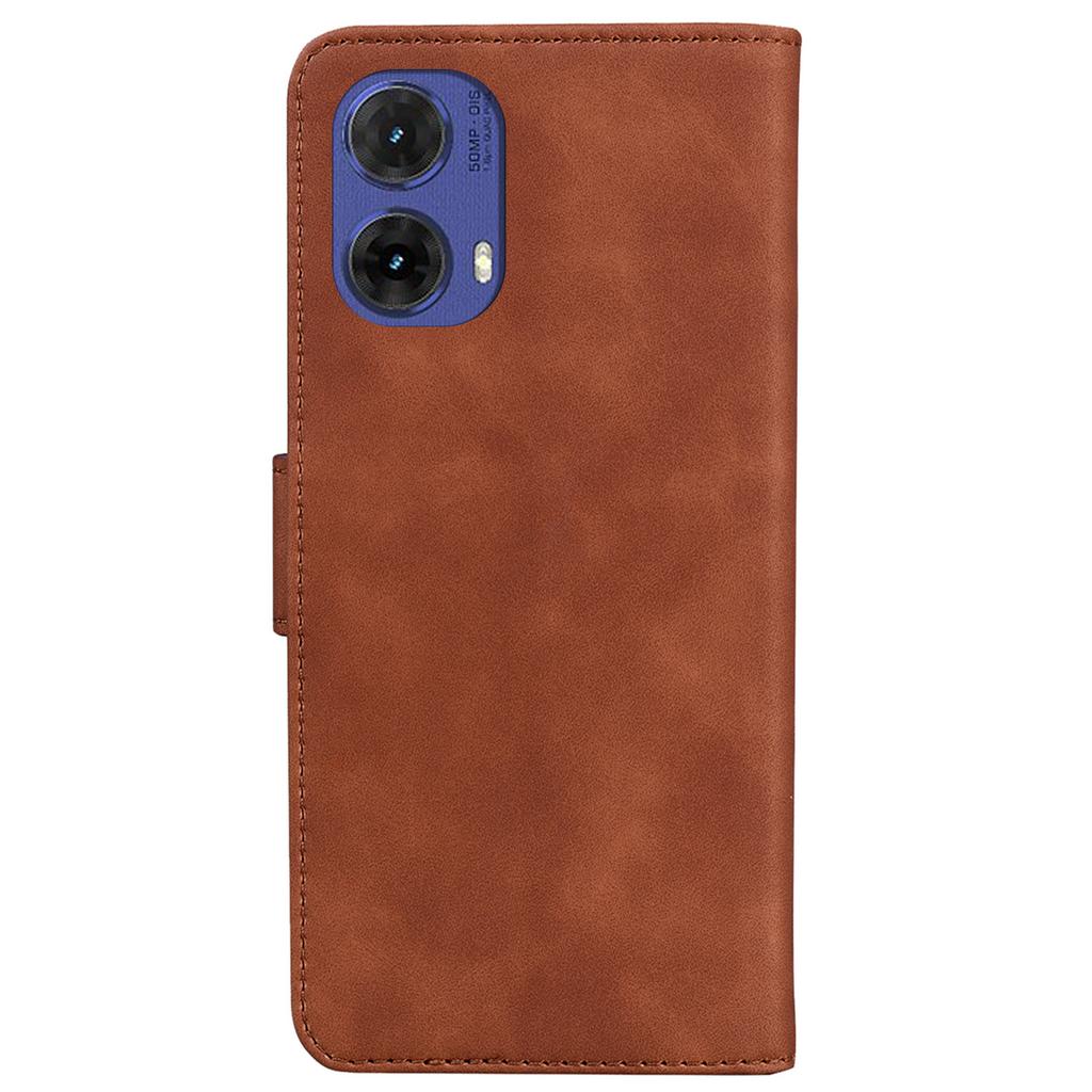 For Motorola Moto G85 5G/S50 Neo 5G Cell Phone Case TPU + PU Leather Shell Phone Stand Cover