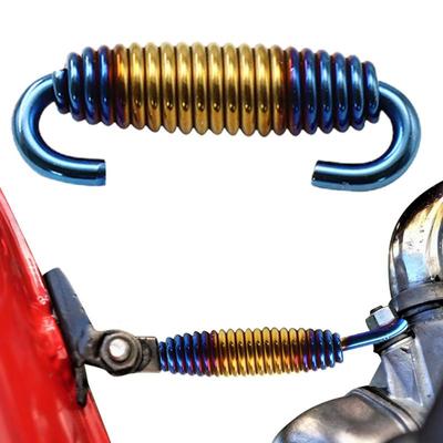 Exhaust Muffler Spring Stainless Steel Muffler Spring Strong Pull Long Lasting For Scooter Exhaust Pipe Modified Accessories