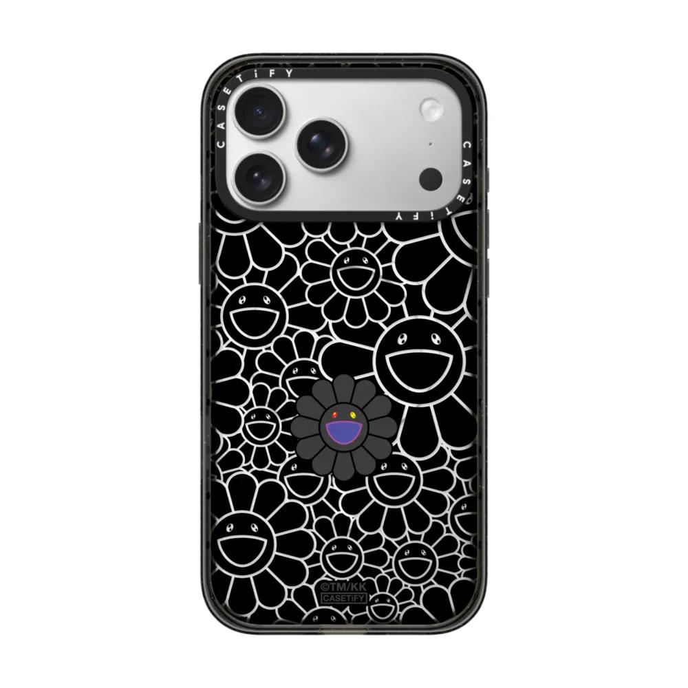 CASETiFY Takashi Murakami FLOWERS BLOOM Art Series Magnetic Drop-proof Case for iPhone 13 14 15 16 17 Pro Max Air 16 Plus