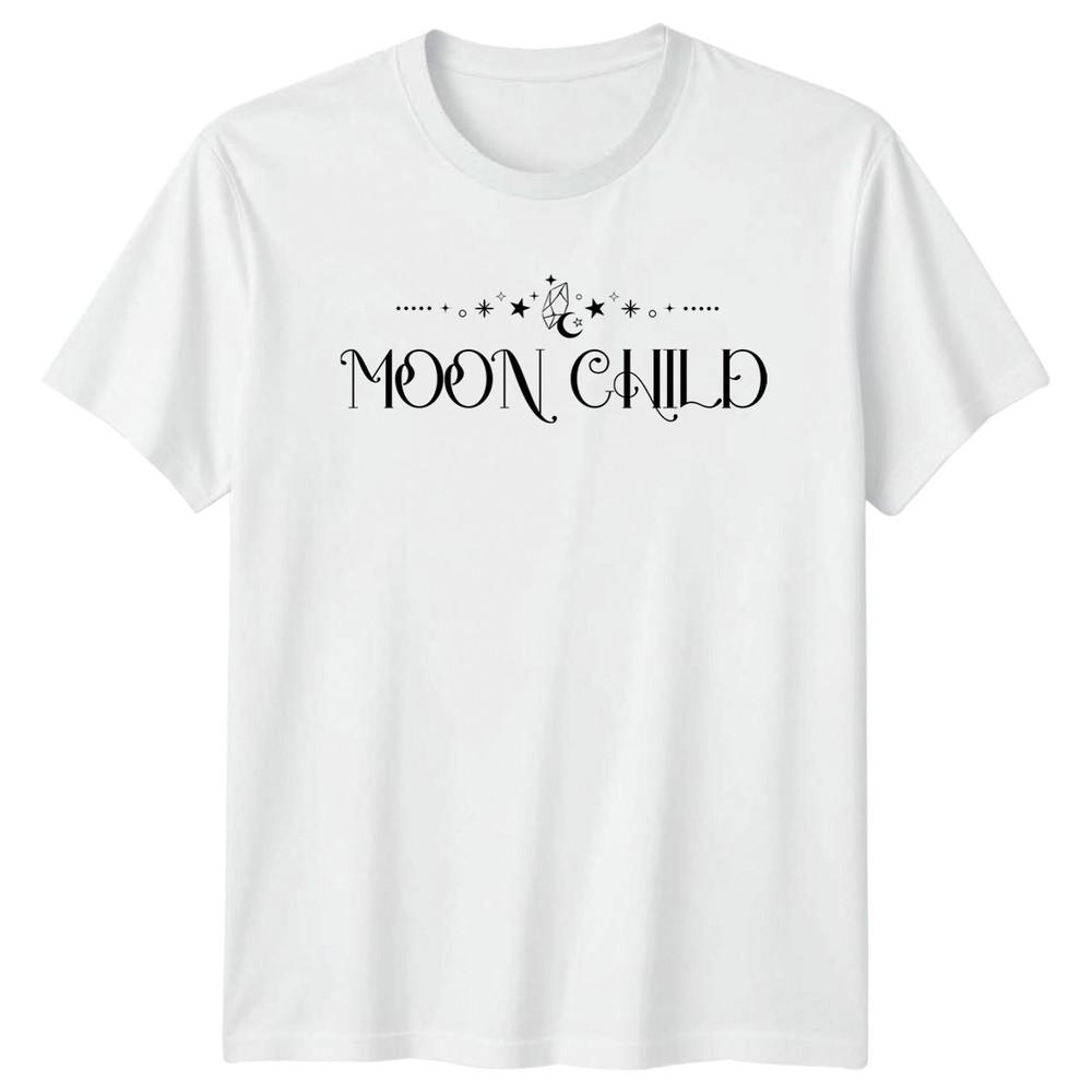 Moon Child Unisexs TShirt Astrology Spirituality Birthday Gift For Her S