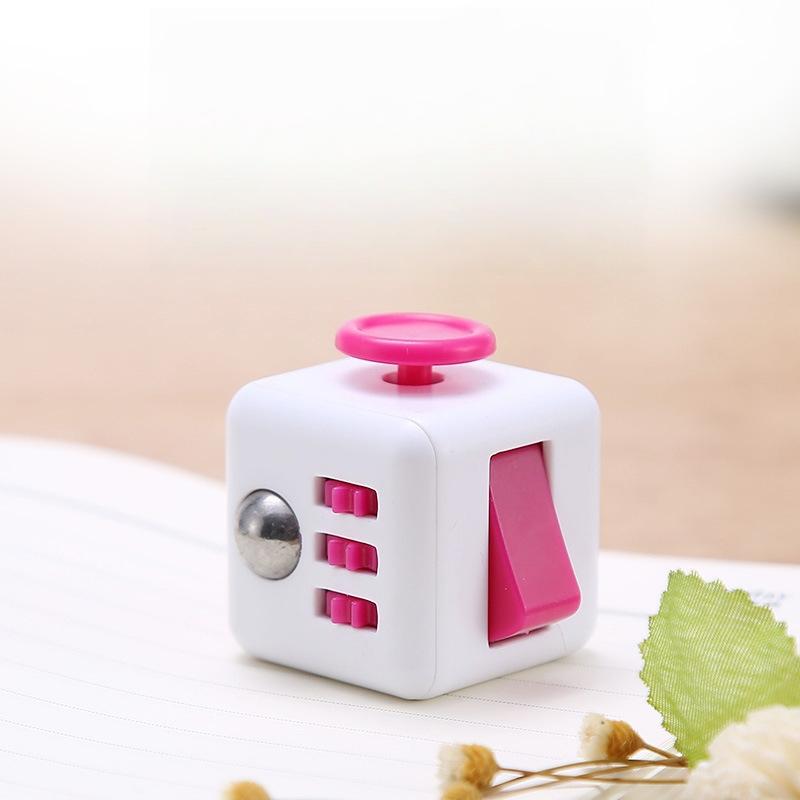 New Fidget Cube Decompression Toy, Sensory Toy For Anxiety Crowds, Stress Relief Gadget For Adults, Fingertip Desk Mini Toy & Gi