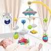 Free Shipping: Musical Rotating Crib Mobile with Projection for Newborns and Babies (0-1 Year)