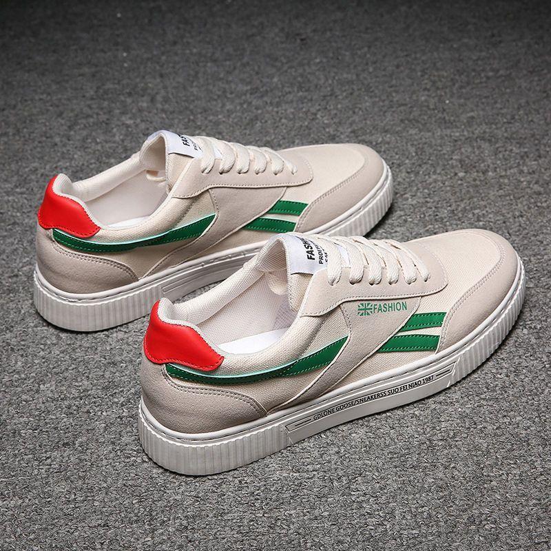 Spring Men's Shoes New Trend Versatile Canvas Trendy Shoes Casual Student Board Shoes Cloth Shoes Sports