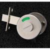 Bathroom Indicator Lock Commercial Keyless Door Lock Universal Barn Door Bolt Stainless Steel WC Toilet Door Lockset Knob