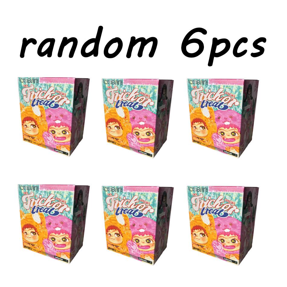 Letsvan Wakuku V2 Slepá krabička Trendy plyšová panenka Ručně vyráběná Generace Slepá krabička Dárek k narozeninám Roztomilý plyšák Trendy hrací panenka