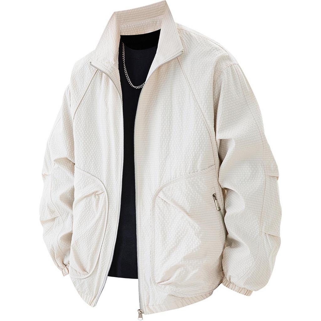 Men's Coats Casual And Versatile Lapel Tops Loose Plus Size Sports Coats
