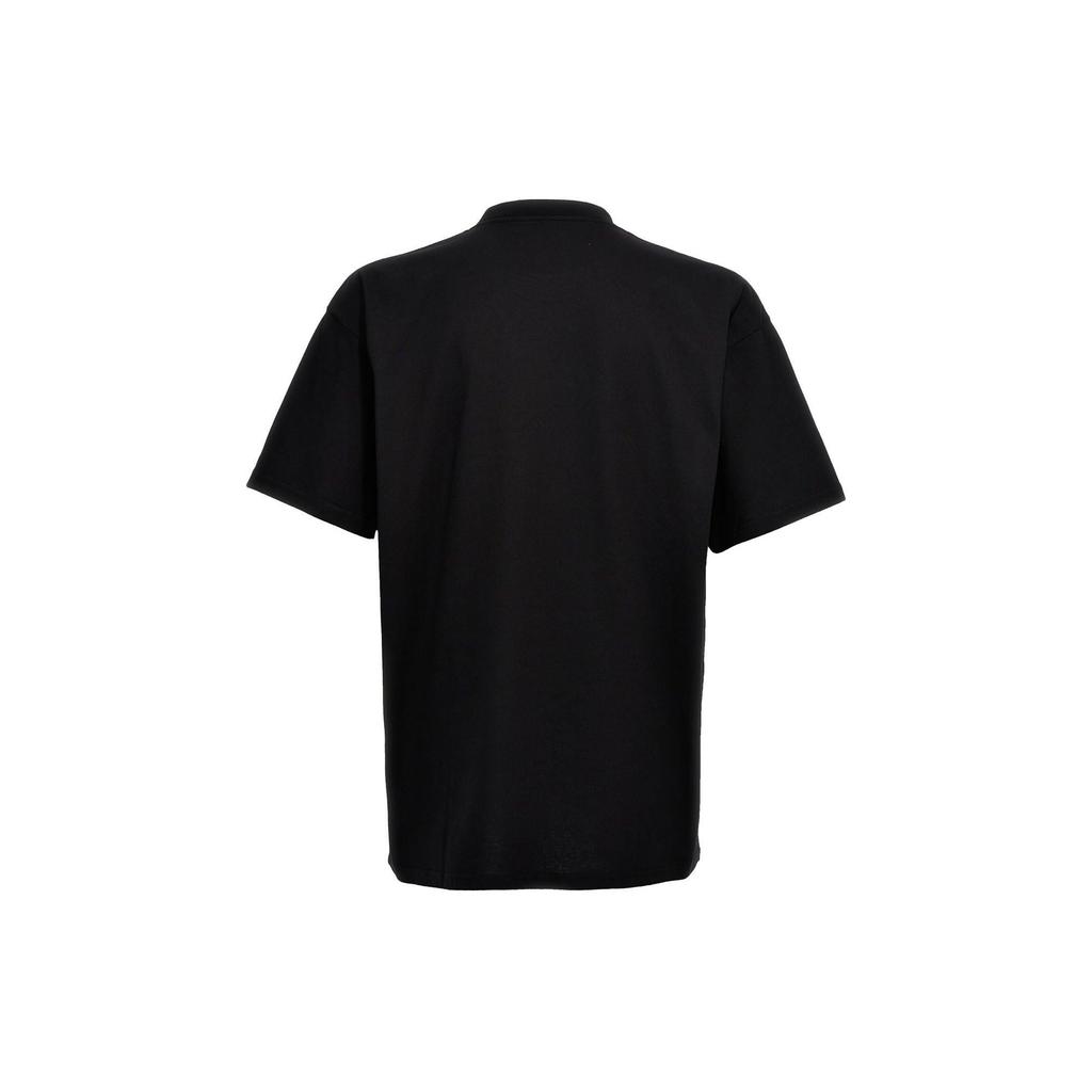 Carhartt WIP Solid Color Printed Logo Crew Neck Short Sleeve T-Shirt Men tops Black I033271-0D2-XX