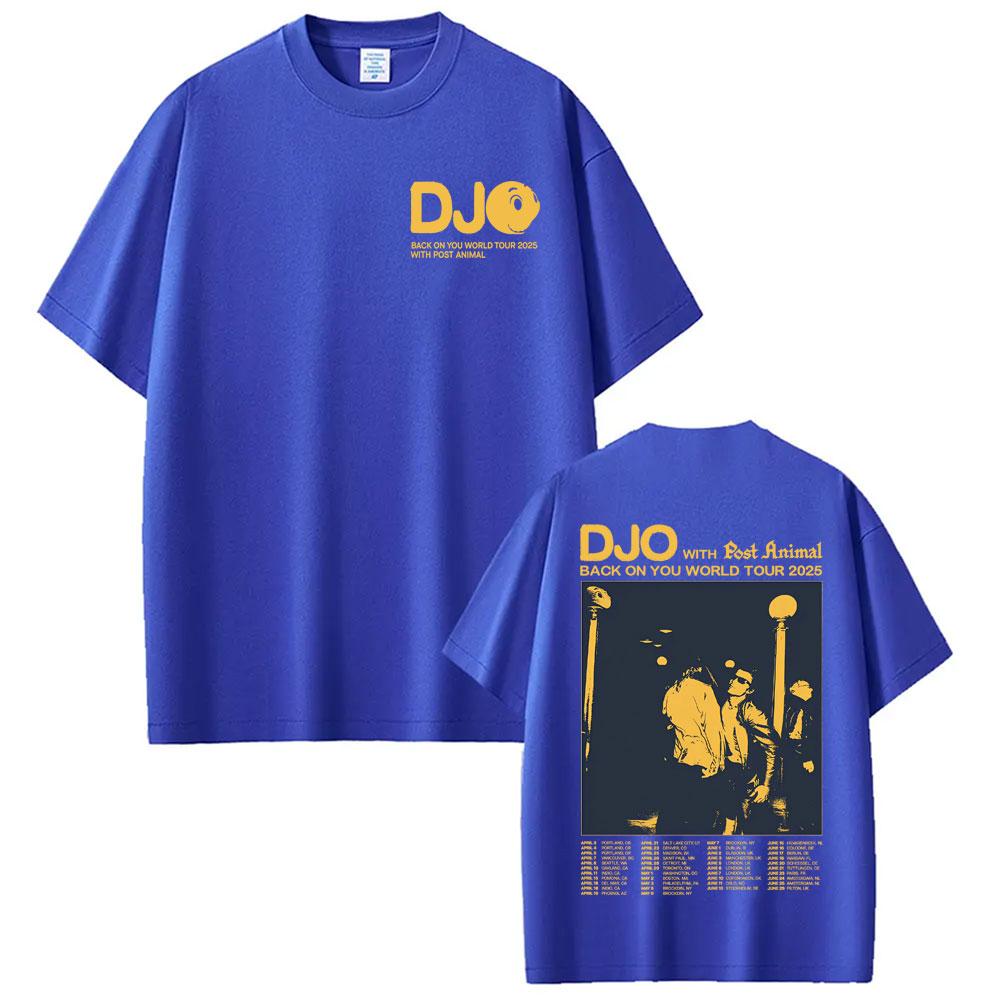 Djo Back on You World Tour 2025 Graphic Tshirts Unisex Women Clothing Hip Hop Street Tshirt 100 Cotton Comfort Hot Sale T Shirts