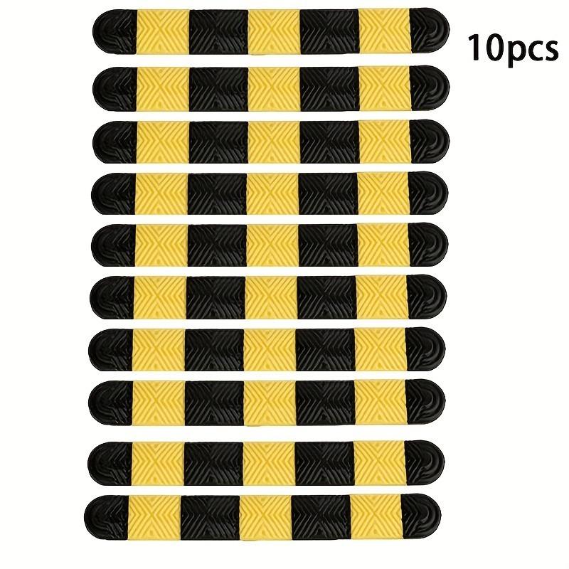 10Pcs Simulated Speed Bump Model Mini Buffer Strip Parking Roadblock for Diorama Railway Scene Decor Props