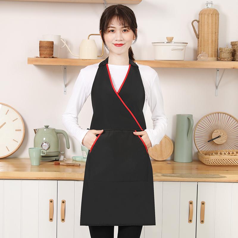 Mode-Schürze im koreanischen Stil: Süße Nagelkunst, Mutter & Baby, Café, Arbeitsuniform Kellner