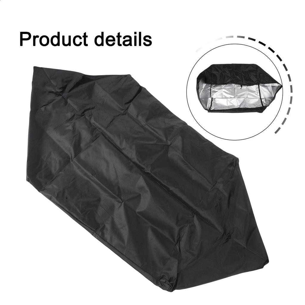 Barbecue Parties 22 Inches Griddle Cover Adjustable Straps 420D Polyester Material Foldable And Compact Long-lasting Protection