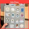 Adesivos de Grafite de Romance de Jane Austen Para Guitarra Caderno Mala Decoração Diy Estilo Fofo Artesanato de Impressão