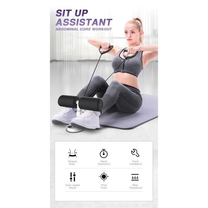 Kendinden Vakumlu Mekik Çubukları - Fitness Ekipmanları - Karın Kaslarını Güçlendirme - Evde Kas Geliştirme