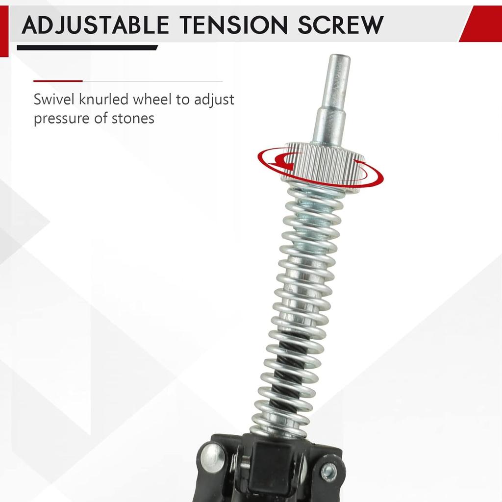 Engine Brake Cylinder Hone | Engine Cylinder Hone Tool for Grinding Holes Adjustable Deglazer 2" To 7" (5.1cm–17.8cm)