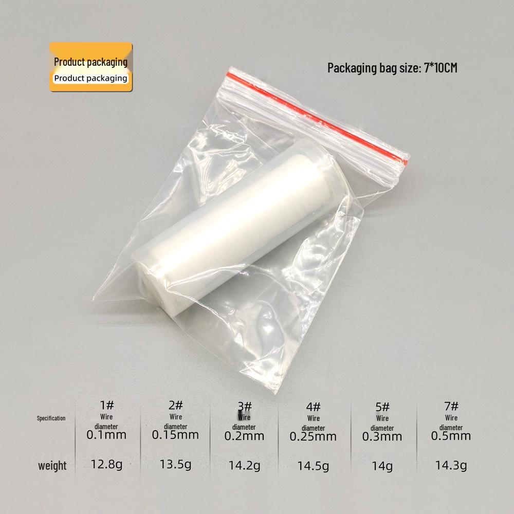 BLF Elastic Bait Thread for Sea Fishing - Rubber Band Line Tackle Accessory