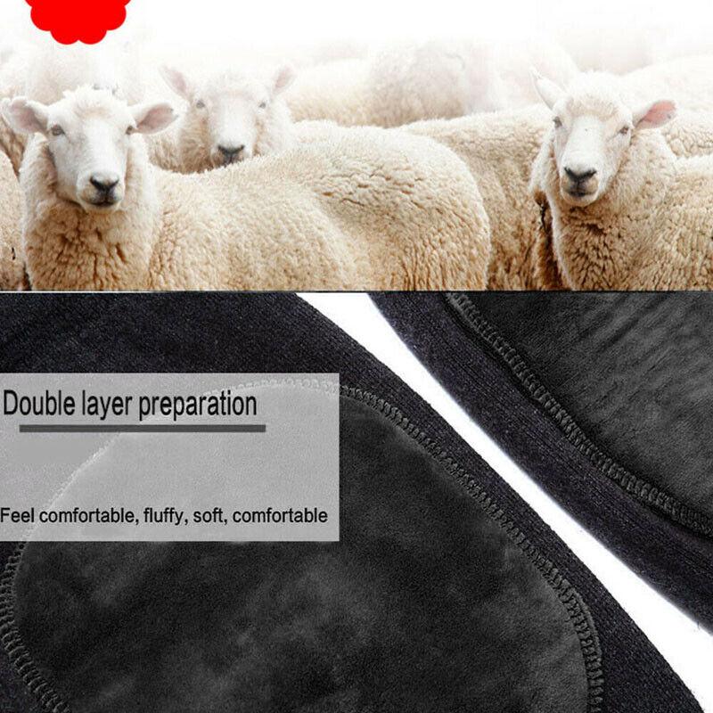 1 ζεύγος Ανδρικές Γυναικείες Μάλλινες χειμερινές κάλτσες θερμικό μεγαλύτερου πάχους για τα γόνατα