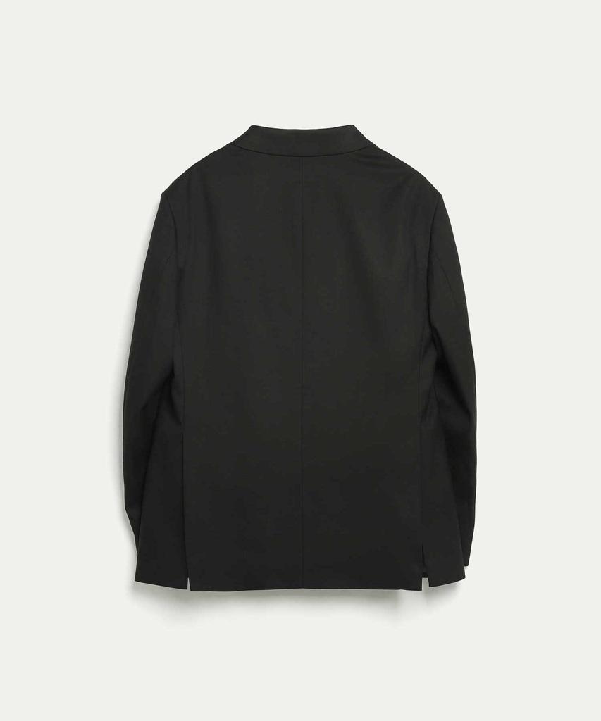 STCO Haus Unstructured Jacket Black (Semi-Oversized Fit)_Csjuc05Hsb