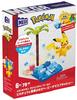 Mattel Mega Pokémon Adventure World: Adventure with Pikachu ~Splash at the Beach!~ [79-Piece Building Block Set] [Ages 6 and Up] [Gift] HDL76