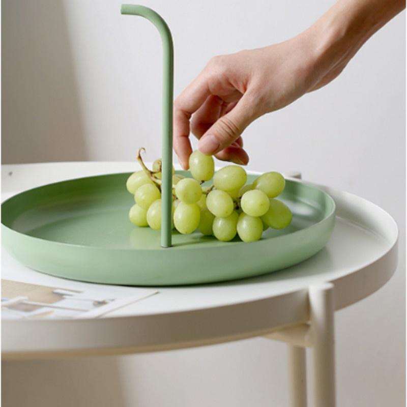 Nordic Style Eisen Obst Snacks Aufbewahrungskorb Home Decor Obstschale Snack Platte Kunst Disply Lagerung C