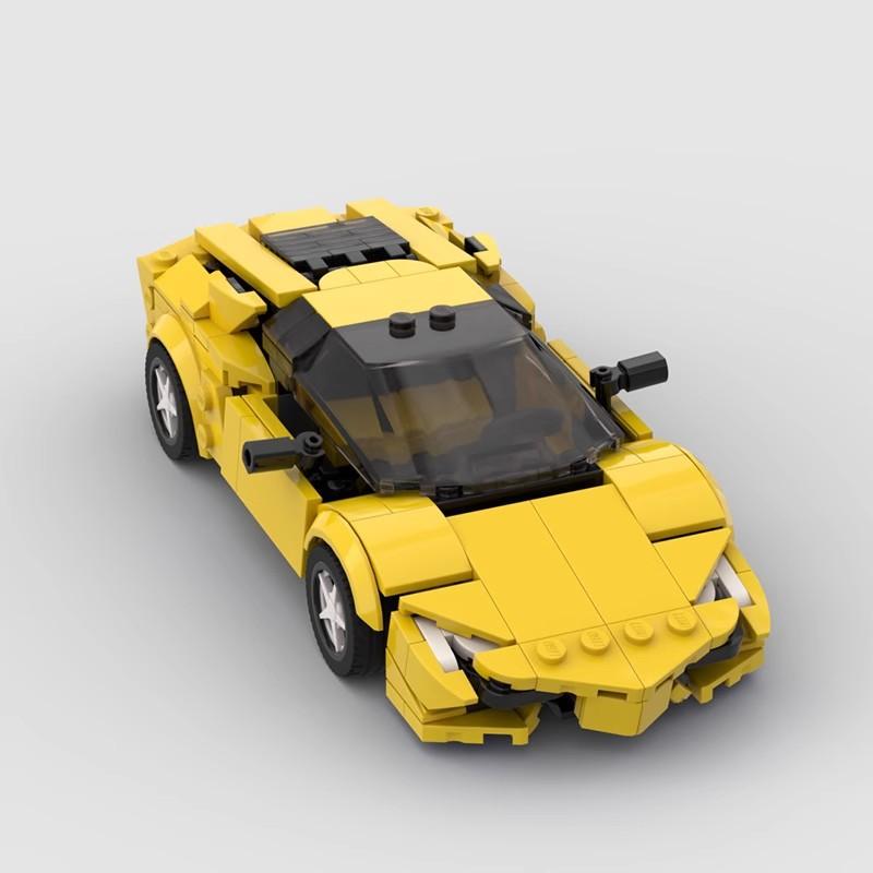 Building Block Is Compatible With Aventador Creative Assembly, Toy Building Block Children'S Gift
