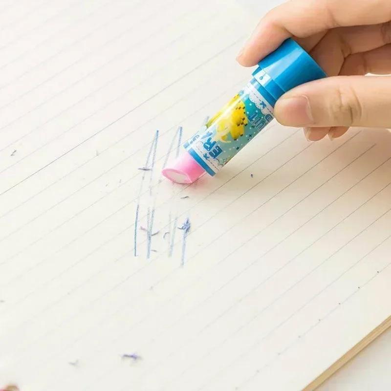 2 Pieces/lot Random Eraser Pencil Drawing High Quality School Supplies Kids Learning Supplies Kids Eraser Cute Stationery