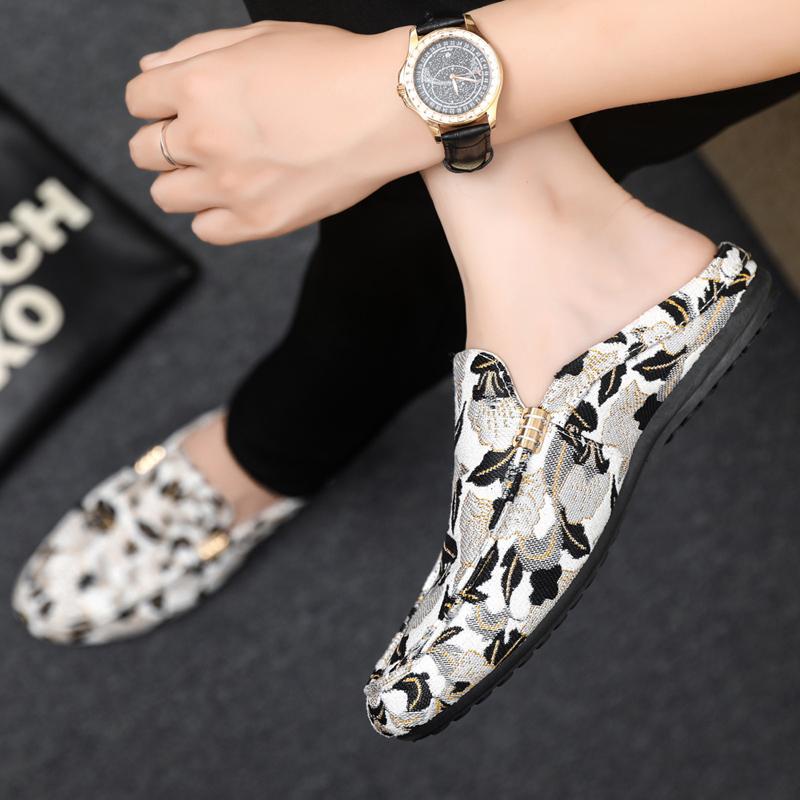 Fashion Mens Loafers Casual Shoes Breathable Summer Sneakers Non Slip Lightweight Walking Shoes Men Comfortable Flats Lazy Shoes