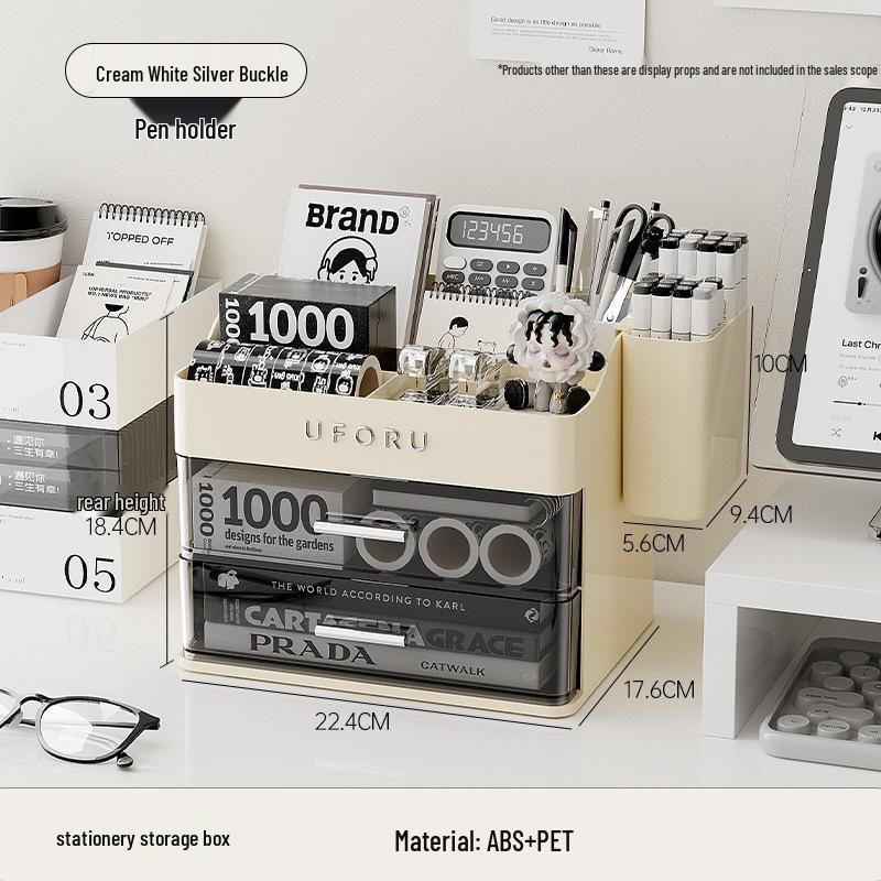 Deluxe Cosmetic Storage Box with Lid: Dustproof, Moisture-proof, Drawer-style Makeup Organizer for Lipsticks