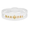 Bandel Metallic Size S Bracelet, (16.0cm), White/Gold