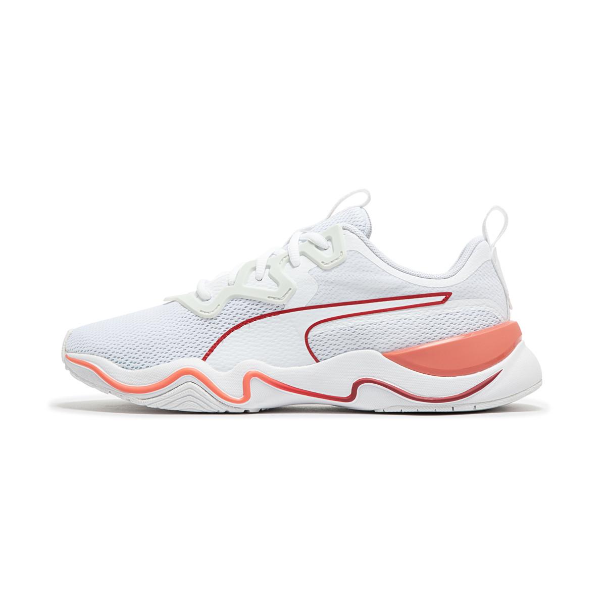 

Puma Zone Xt Удобные Универсальные Нескользящие Износостойкие Дышащие Кроссовки с Низким Верхом Женские кроссовки Белые Оранжевые 193031-15 35.5