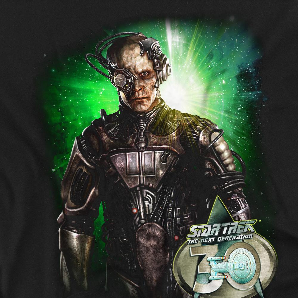 Star Trek Unisex Adult Borg 30 T-Shirt