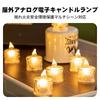 12 LED Candle Lights, Translucent, Christmas Decoration, Soothing Light, Flashing, Warm Color, Fragrance-Free, Flameless, Night Light, Sleep Aid,