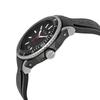 Gucci YA136303 Ceas pentru bărbați cu cadran negru cu bandă din silicon