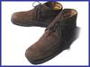DAKS Suede Leather Chukka Boots 27.0EEE Dark Brown Vintage