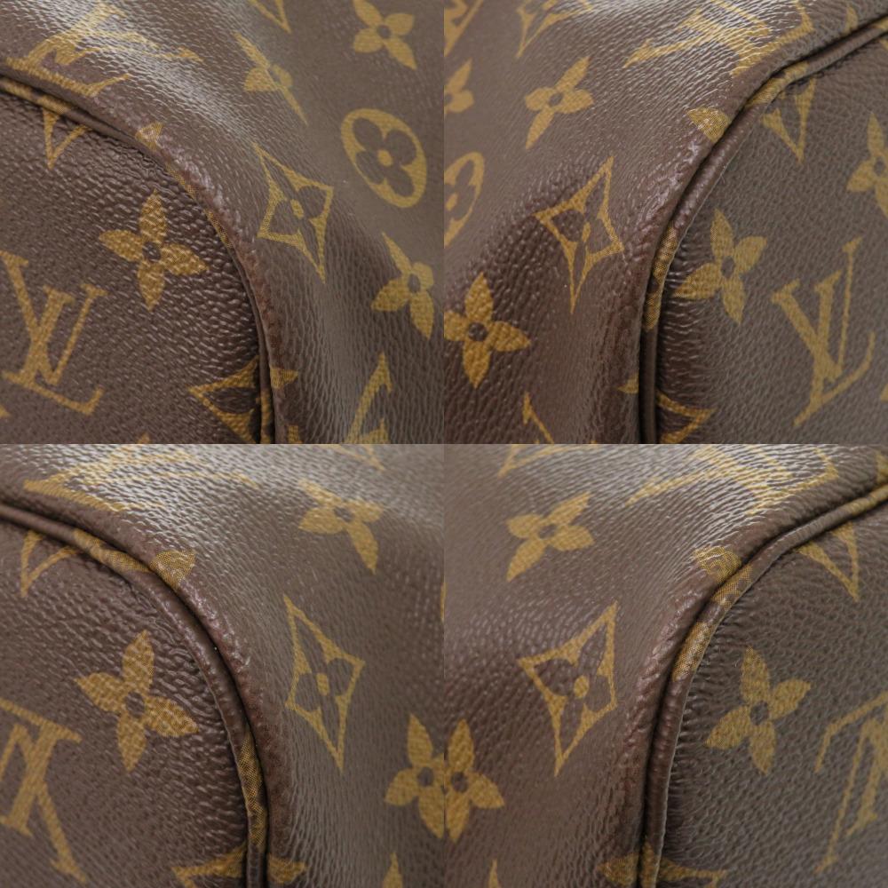 Usata AUTENTICA LOUIS VUITTON M41178 Monogram Neverfull MM con pochette Borsa Pivoonne