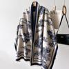 Luxury Cashmere Scarf Women Shawls Wraps Pashmian Winter Keep Warm Bufanda Female Blanket Brand Print