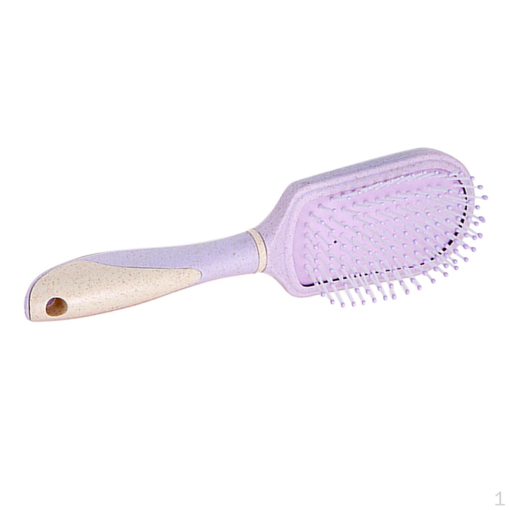 

Paddle Brush for Reducing Hair Loss & Adding Shine, Perfect Types All Ages фіолетовий
