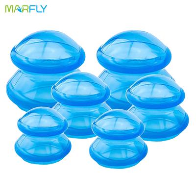 Ventouse en Silicone Anti-cellulite Ventosas Massage Tasses pour le Corps Ensemble de Thérapie par Ventouses sous Vide Masseur Ventouse Visage Pots Mincissants
