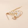 Multi Layer Stylish Eight Pointed Star Tassels Brooch Lightweight Sweater Shawl Clip Alloy Jewelry Accessory