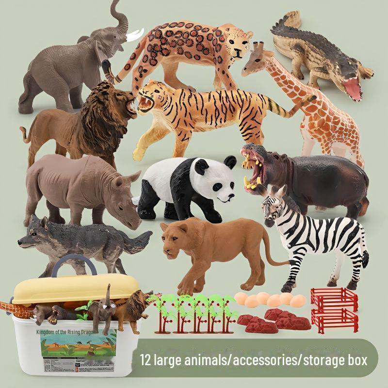 

Большая образовательная игрушка «Зоопарк динозавров» — модель тираннозавра для детей от 3 до 6 лет